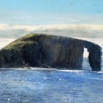 The Dore Holm 1 Watercolour and gouache 376 x 570mm alt