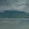 Across Ballinskelligs Bay to Loher  Watercolour and Gouache  153mm x 540mm