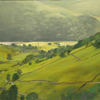Hartsop Fields  oil on board  305mm x 610mm