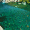 Mickleden Beck Deep Pool  oil on board  305mm x 610mm