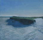 Edge of the Machair 5  Watercolour and gouache 175mm x 185mm