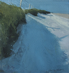 Edge of the Machair 7  Watercolour and gouache 175mm x 185mm