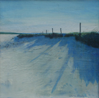 Edge of the Machair 15  oil on canvas  305mm x 305mm